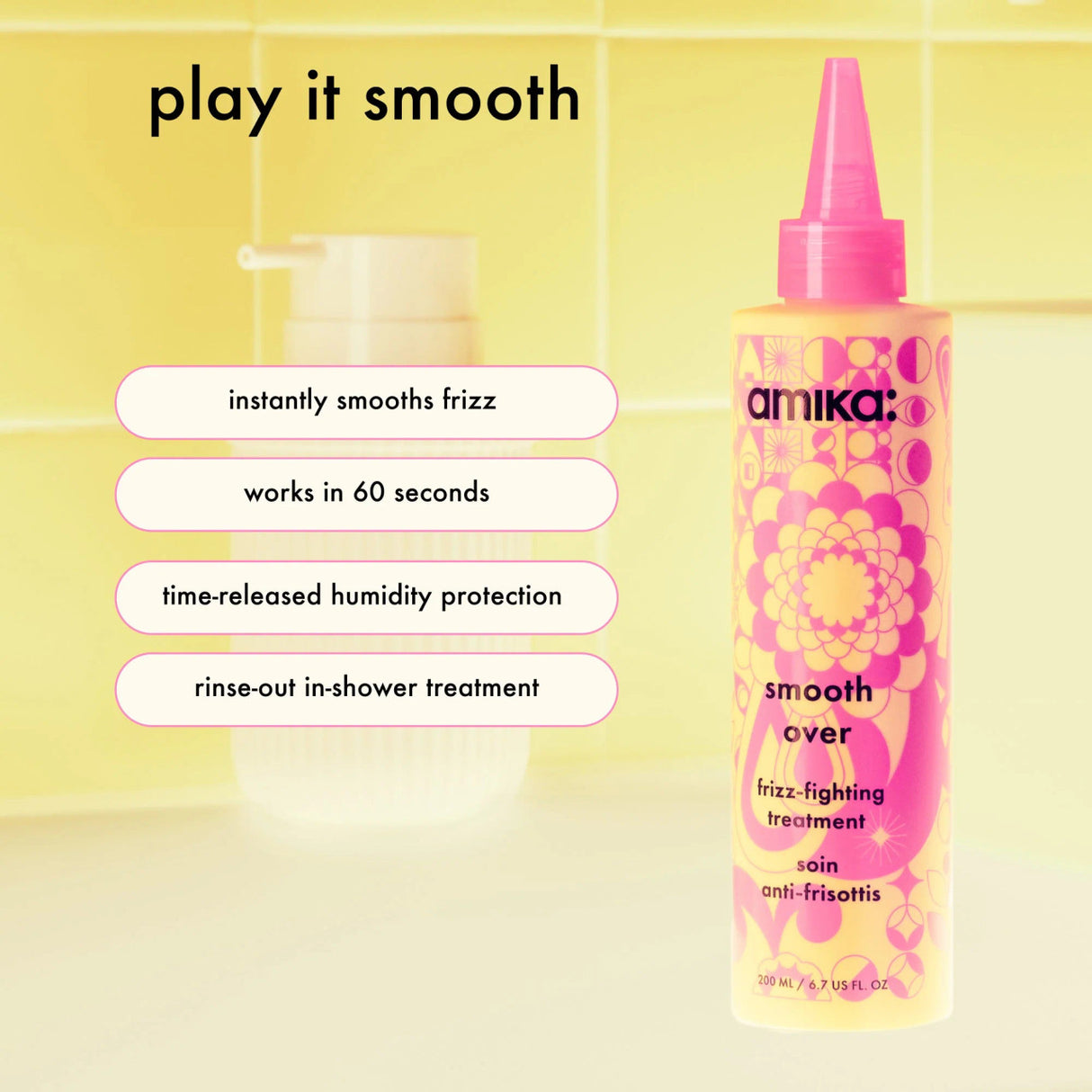 Amika Smooth Over Frizz-Fighting Treatment 200ml