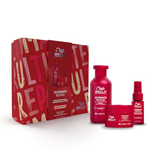 Wella Professionals Ultimate Repair Trio set - Shampoo 250ml, Mask 150ml, Miracle Hair Rescue 30ml - Limited Edition|B0F26NZYYD