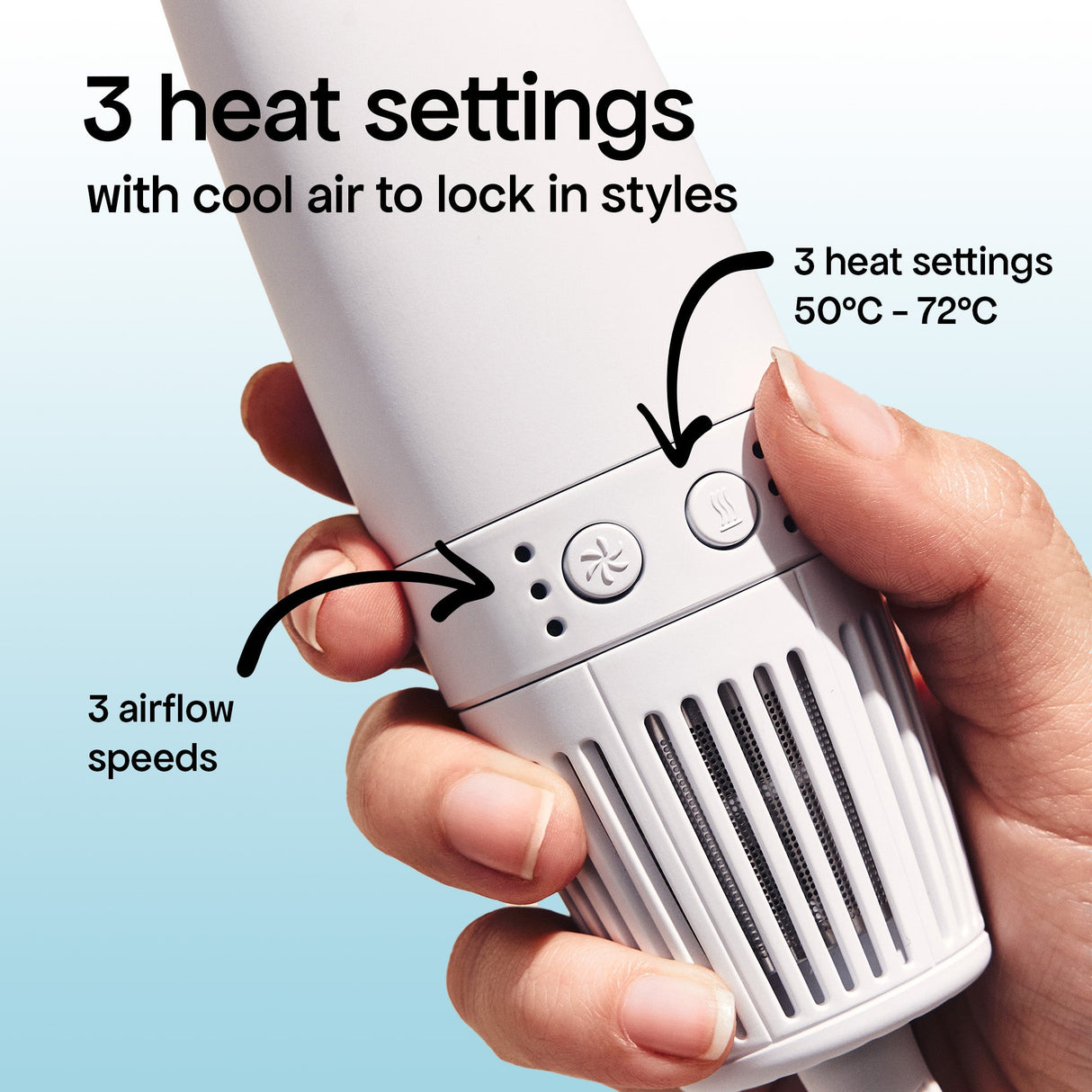3 heat setting how to