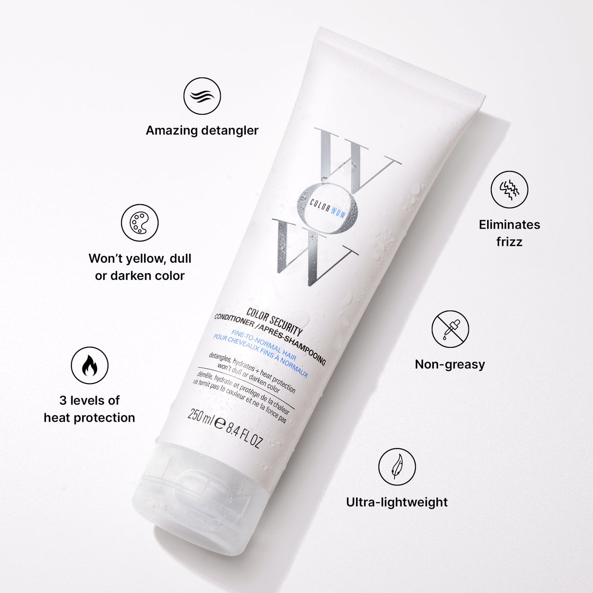 ColorWow Color Security Conditioner ~ (For Fine to Normal Hair)
