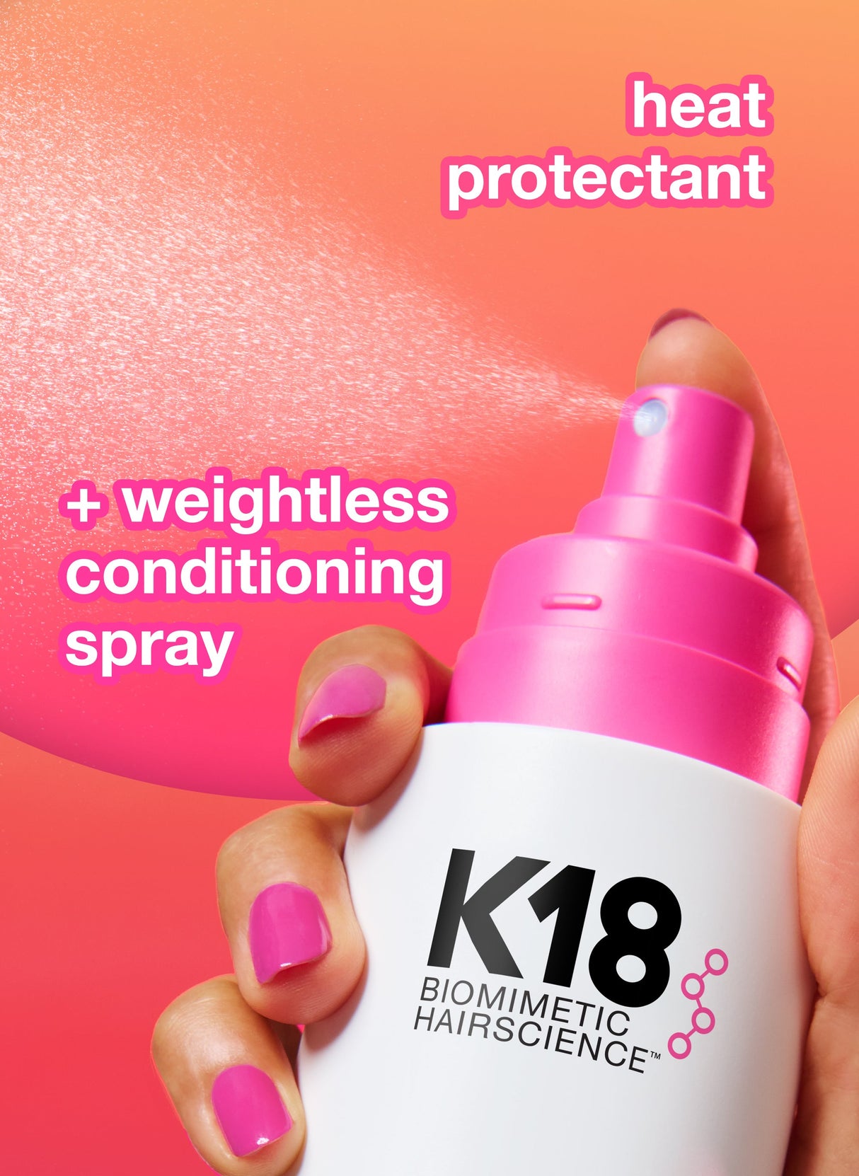 HeatBounce conditioning heat protectant - K18 Australia