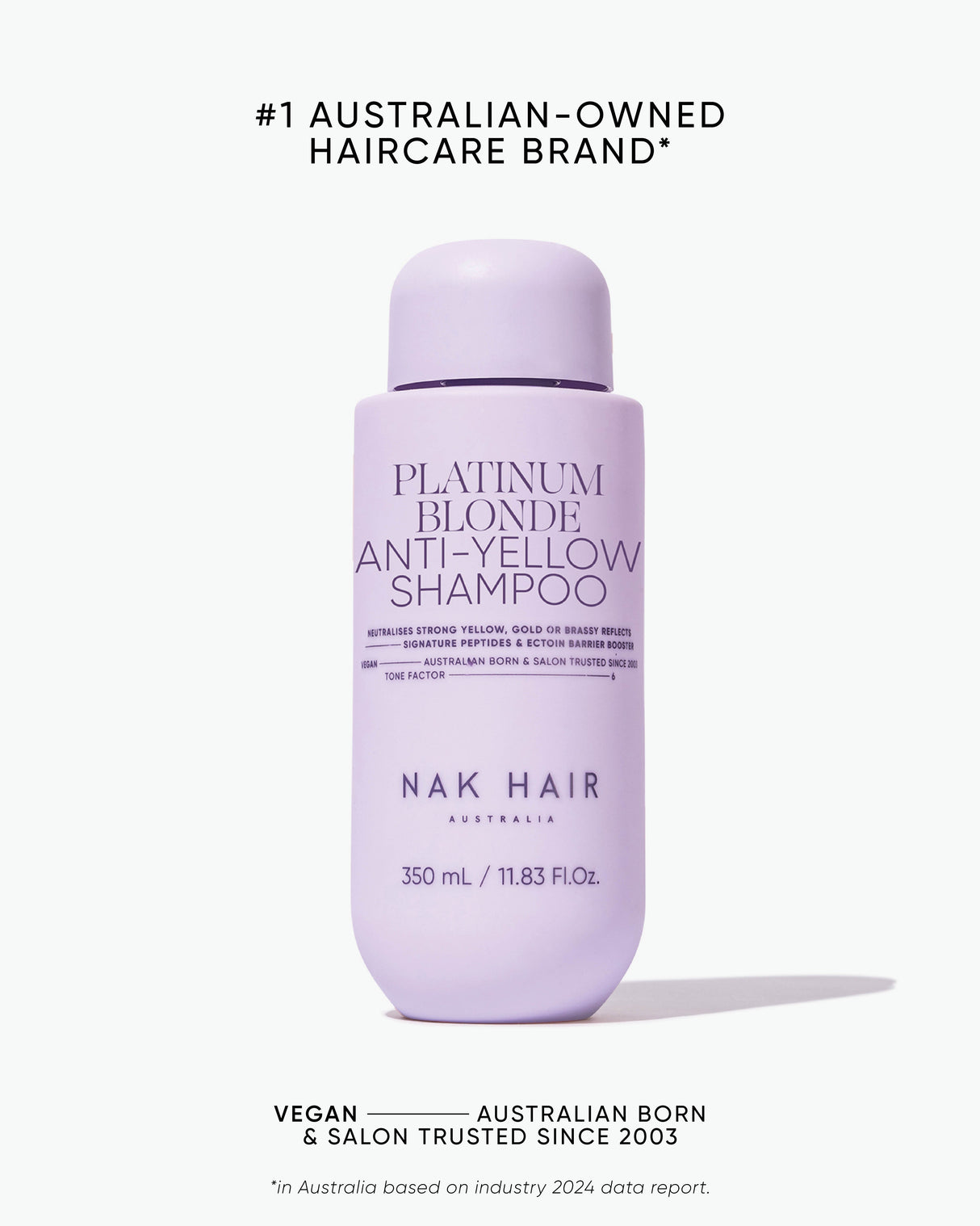NAK Platinum Blonde Anti-Yellow Shampoo
