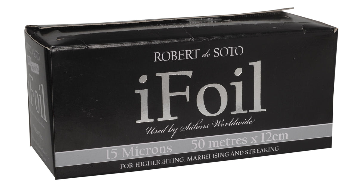 Robert DeSoto iFoil 15 Micron Foil Roll 50m - Silver
