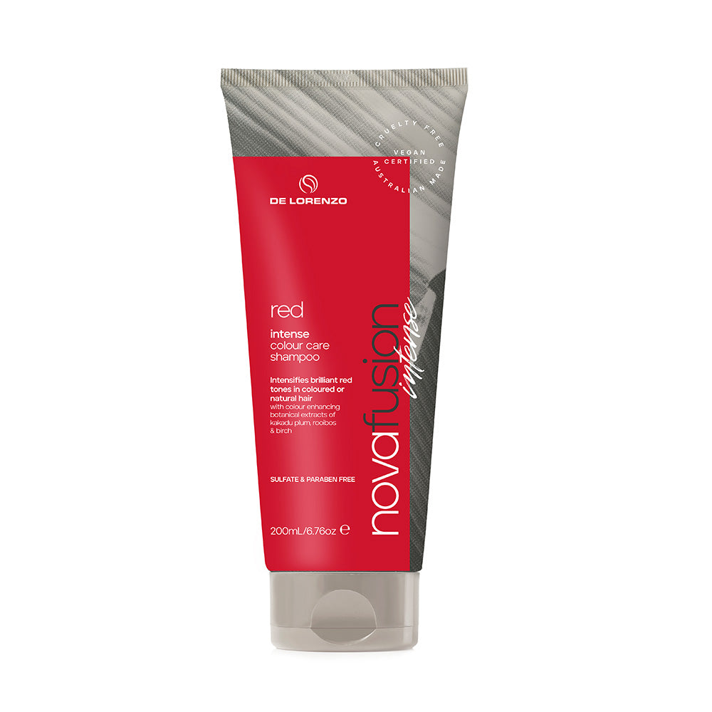 De Lorenzo Novafusion Intense Colour Care Shampoo Red 200ml