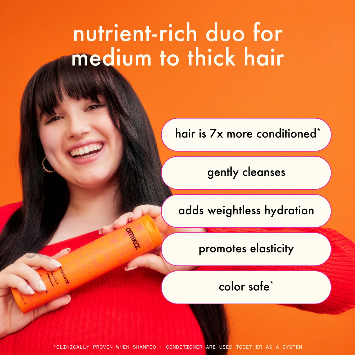 Amika Normcore Signature Shampoo 275ml