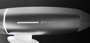 NEW GHD SPEED IONIC HAIR DRYER IN SILVER WHITE