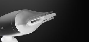 NEW GHD SPEED IONIC HAIR DRYER IN SILVER WHITE