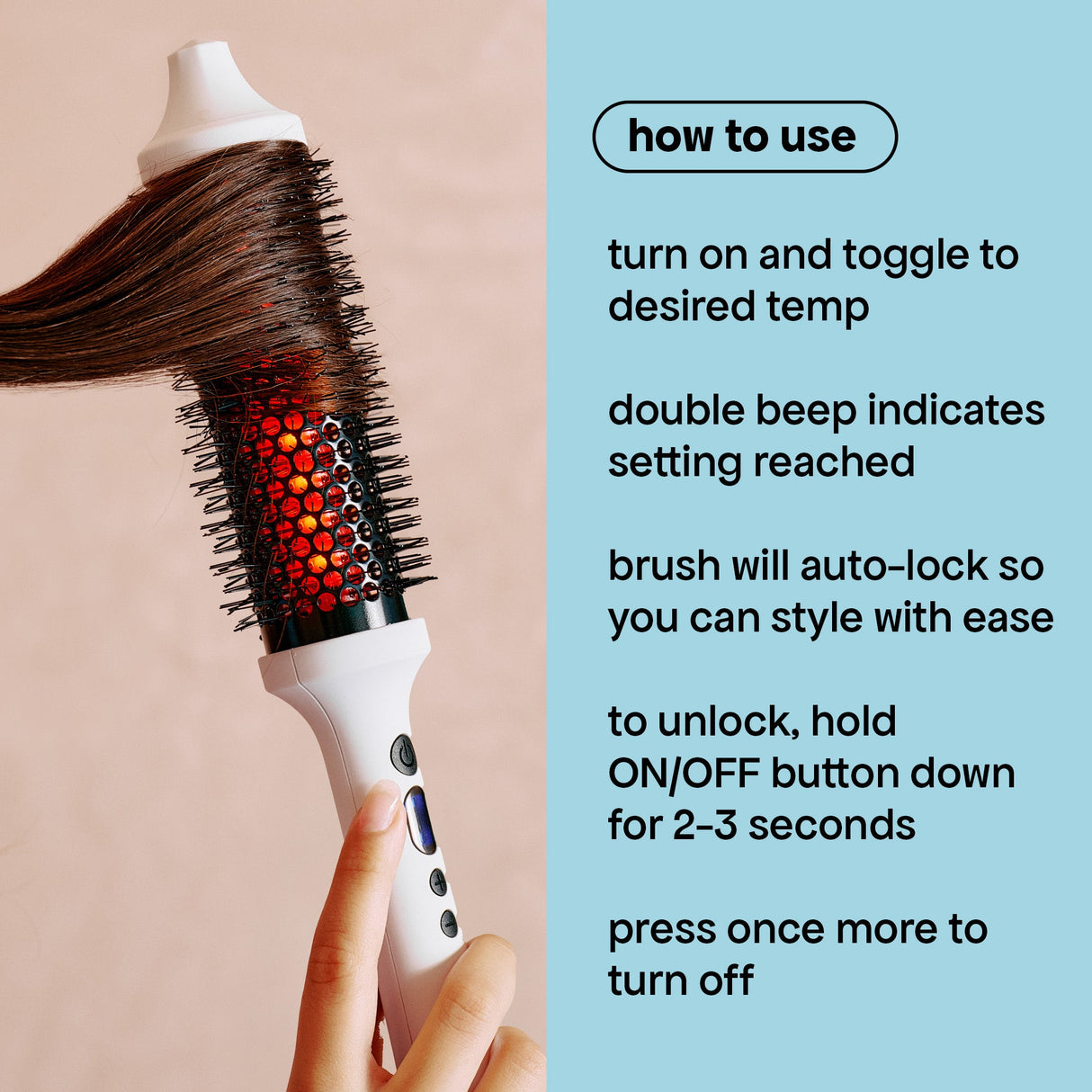 how to use the infrared brush 