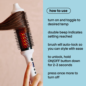 how to use the infrared brush 