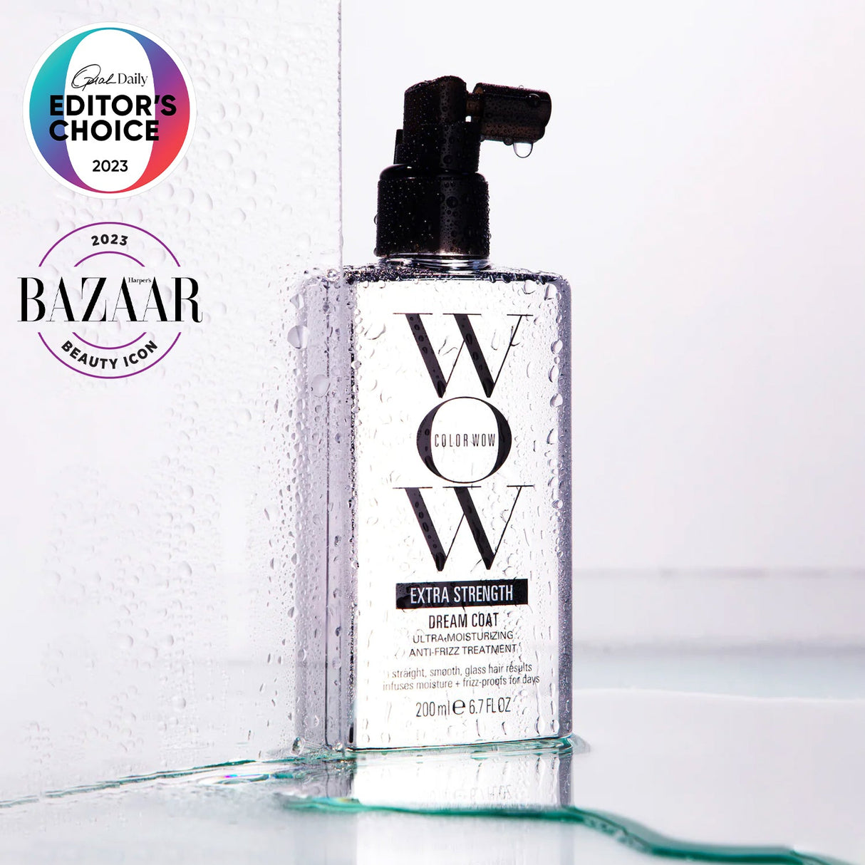 Oprah Daily Editor's Choice Award Winner 2023 and Harpers Bazaar Beauty Icon Award 2023. Extra Strength Dream Coat Ultra Moisturizing Anti-Frizz Treatment (200ml/ 6.7 fl oz)