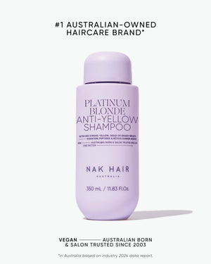NAK Platinum Blonde Anti-Yellow Shampoo