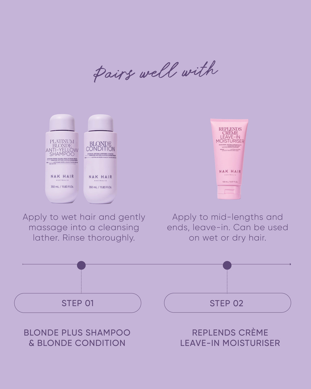 NAK Platinum Blonde Anti-Yellow Shampoo