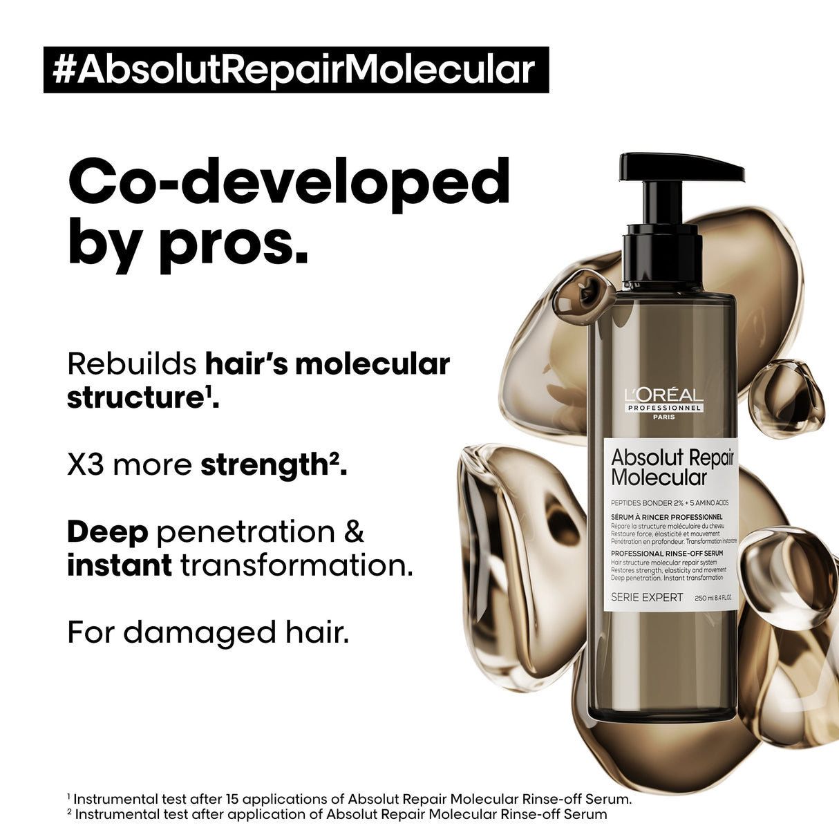 L'Oreal Professionnel Absolut Repair Molecular Leave In Mask 100ml - Price Attack