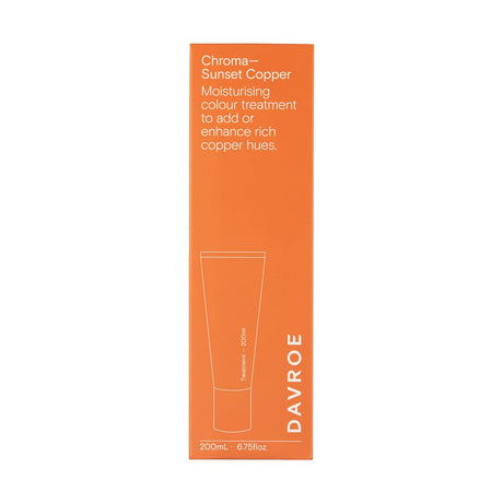Davroe Chroma Colour Treatment Sunset Copper 200ml - Price Attack
