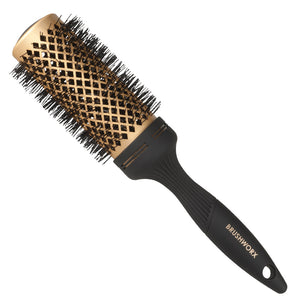 Brushworx Gold Ceramic Hot Tube Brush - Large