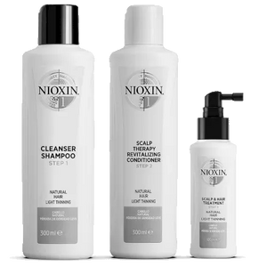 Nioxin Kit System 1 for Natural Hair with Light Thinning