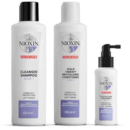 Nioxin Kit System 5 for Bleached Chemically Treated Hair with