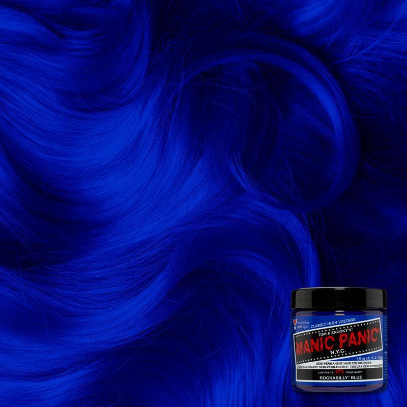 Manic Panic Rockabilly Blue